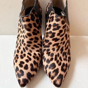 Michael Kors Animal Print Ankle Booties